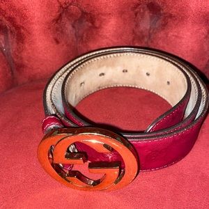 Gucci Leather Belt